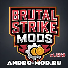 Читы на Brutal Strike 1.3728 (Мод Меню, Много Денег) на Андроид